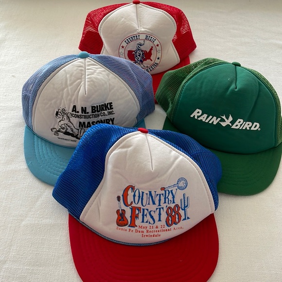 Bundle of Trucker Style Baseball Hats - Picture 1 of 17